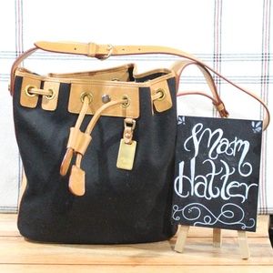 Dooney and Bourke Vintage Cabrio Drawstring Purse